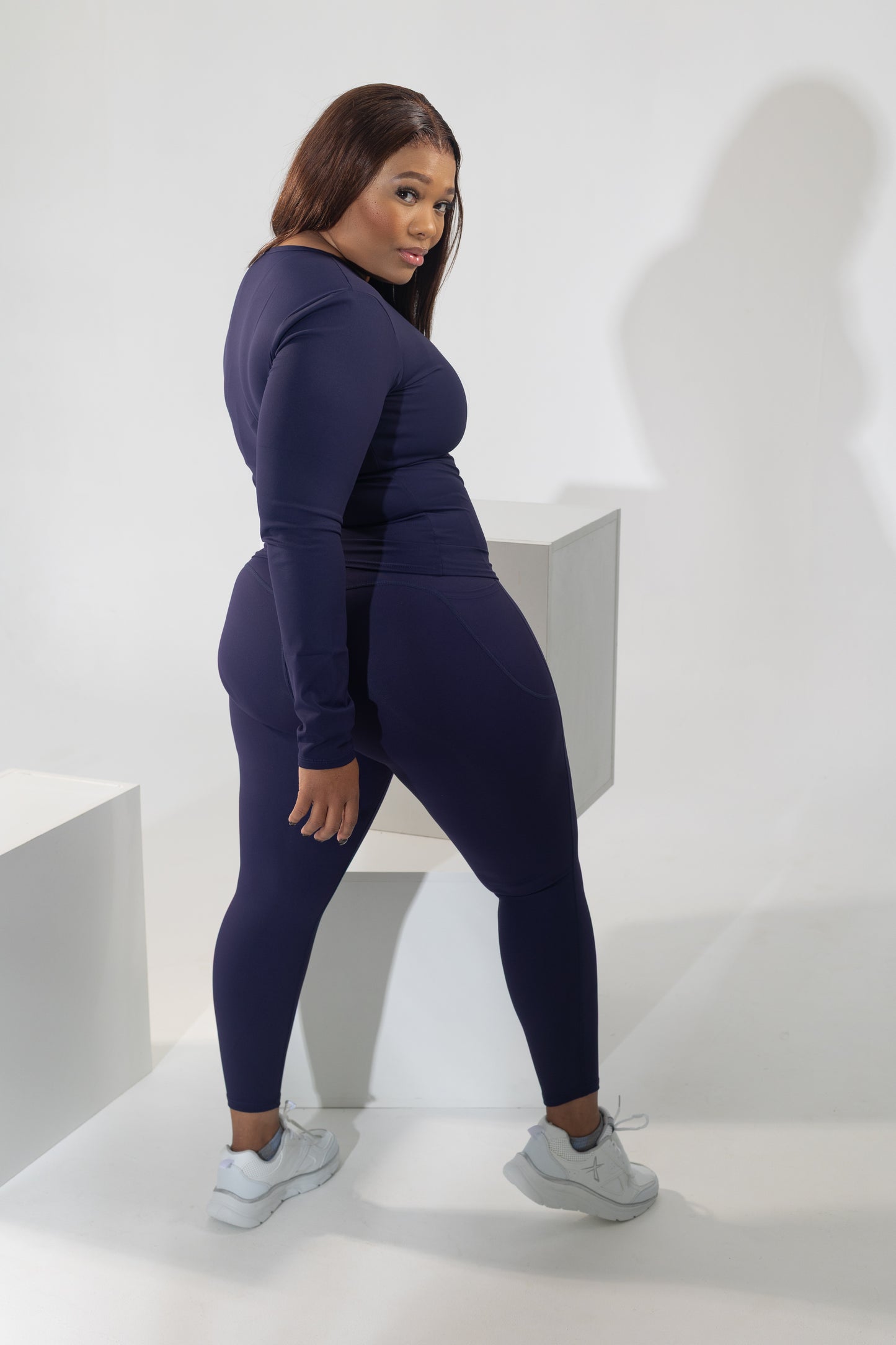 NoTrace Leggings with Pocket - Navy