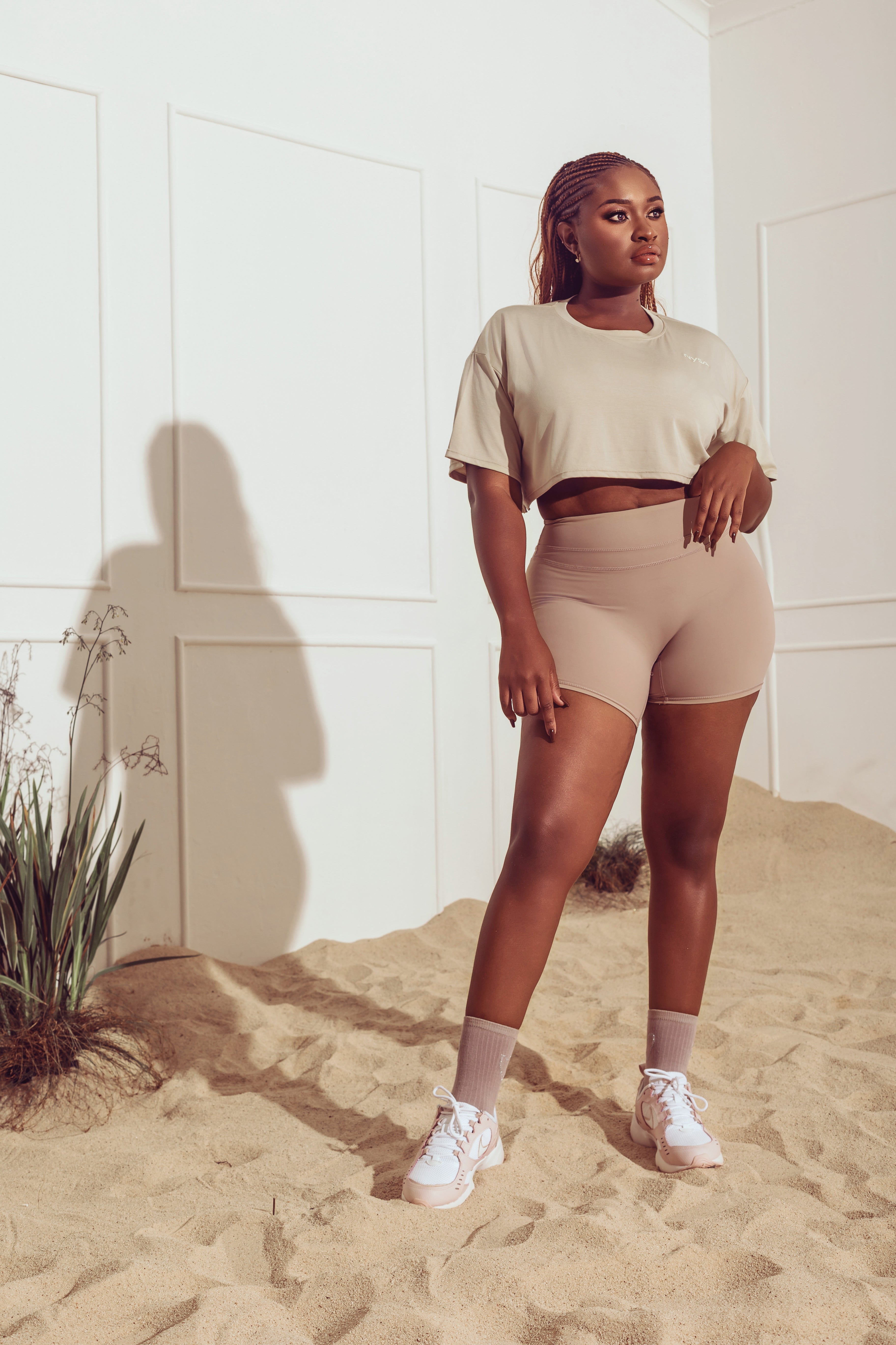 SoftLux Shorts - Sand