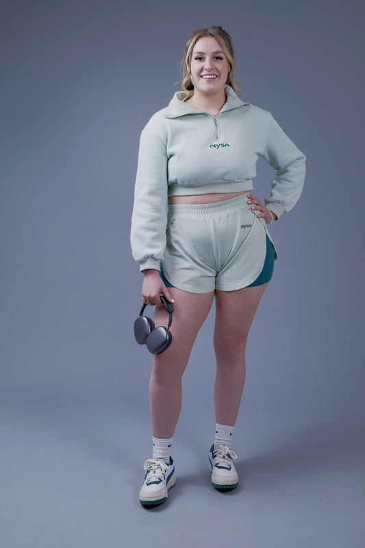 RunX Track-Star Shorts - Aloe