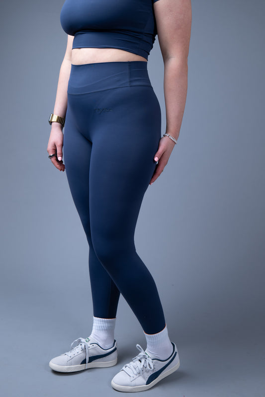 NoTrace Leggings - Pebble Blue