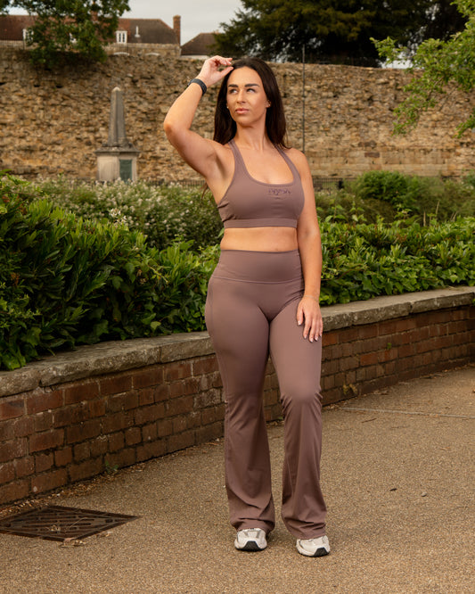 Flared leggings