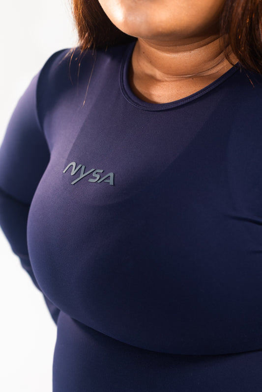 NoTrace Long Tee - Navy