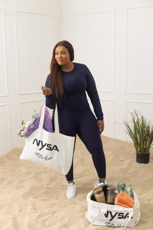 NYSA Everyday Canvas Tote - Bone