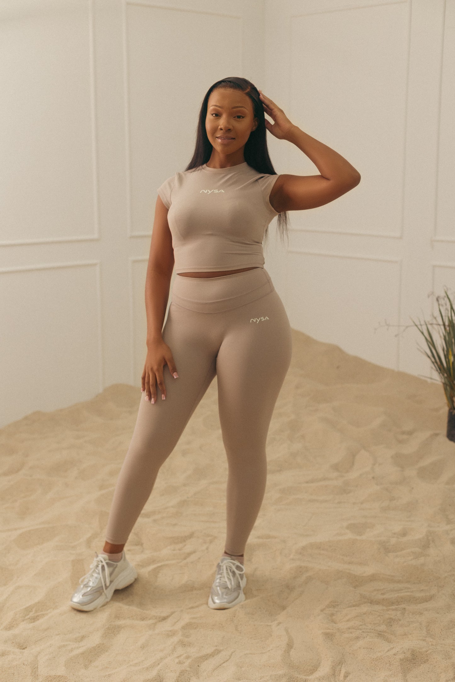 NoTrace Leggings - Sand