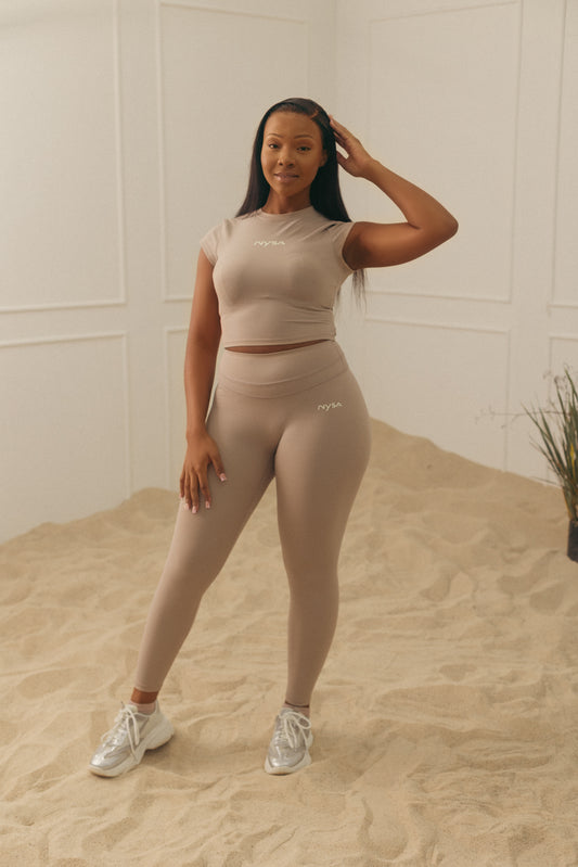 NoTrace Leggings - Sand